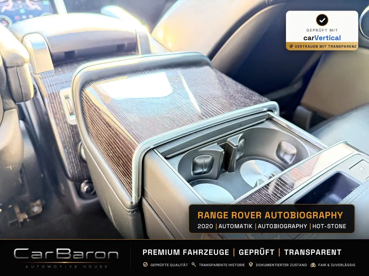 Land Rover Range Rover Autobiography HOT STONE CarPlay AHK, миниатюра 24