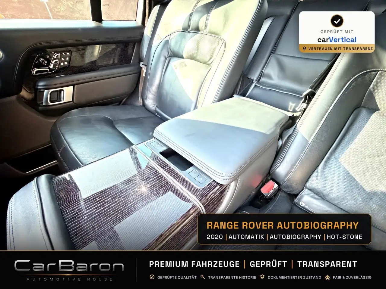 Land Rover Range Rover Autobiography HOT STONE CarPlay AHK, миниатюра 21