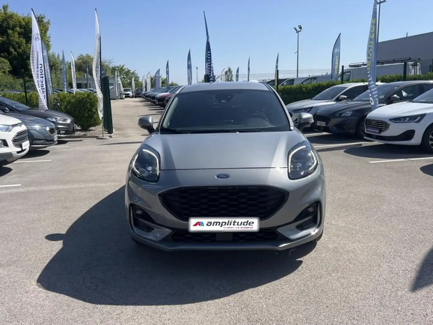 Ford Puma 1.0 EcoBoost 125ch mHEV ST-Line 6cv Gris - 2
