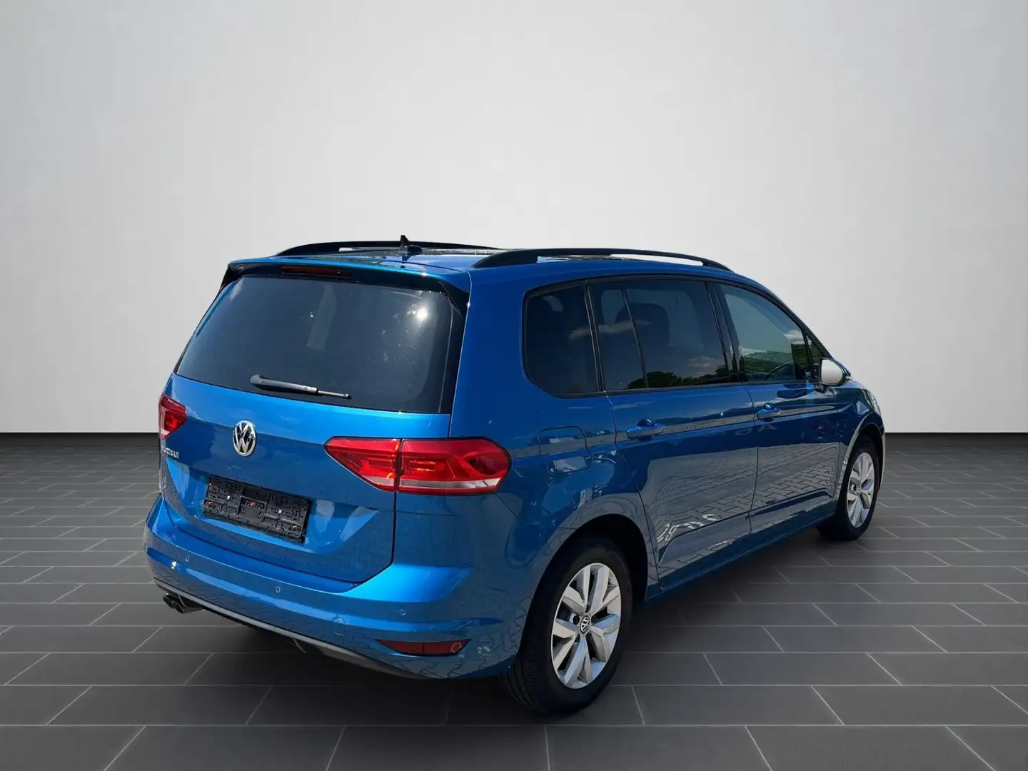 Volkswagen Touran 2.0 TDI Comfortline 7-Sitzer Kamera/Navi Blau - 2