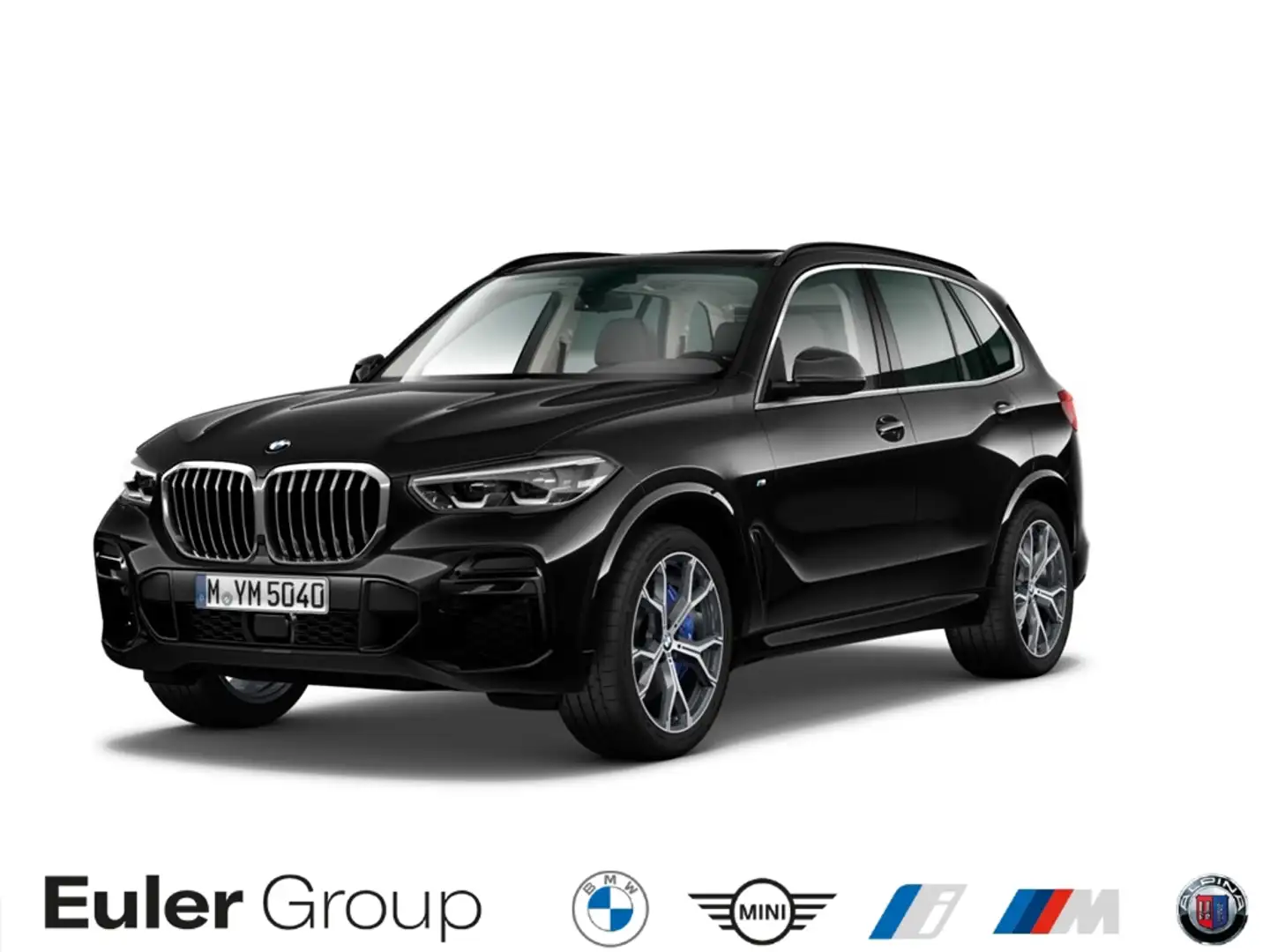 BMW X5 xDrive 40d Sportpaket HUD AD StandHZG AHK-klappbar Schwarz - 1