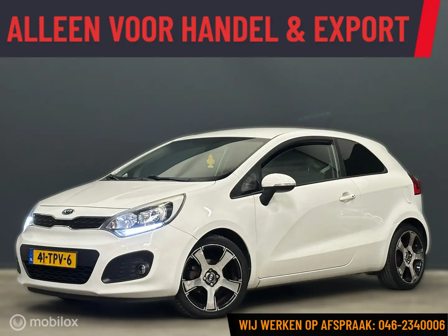 Kia Rio 1.2 CVVT Super Pack Airco - Export! Wit - 2