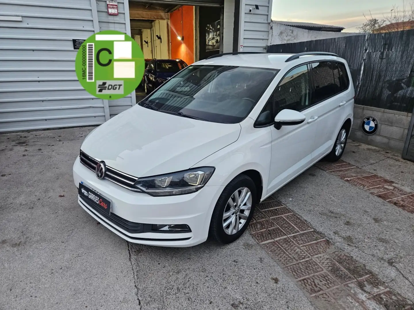 Volkswagen Touran 1.6TDI Business Edition DSG7 85kW Blanco - 1