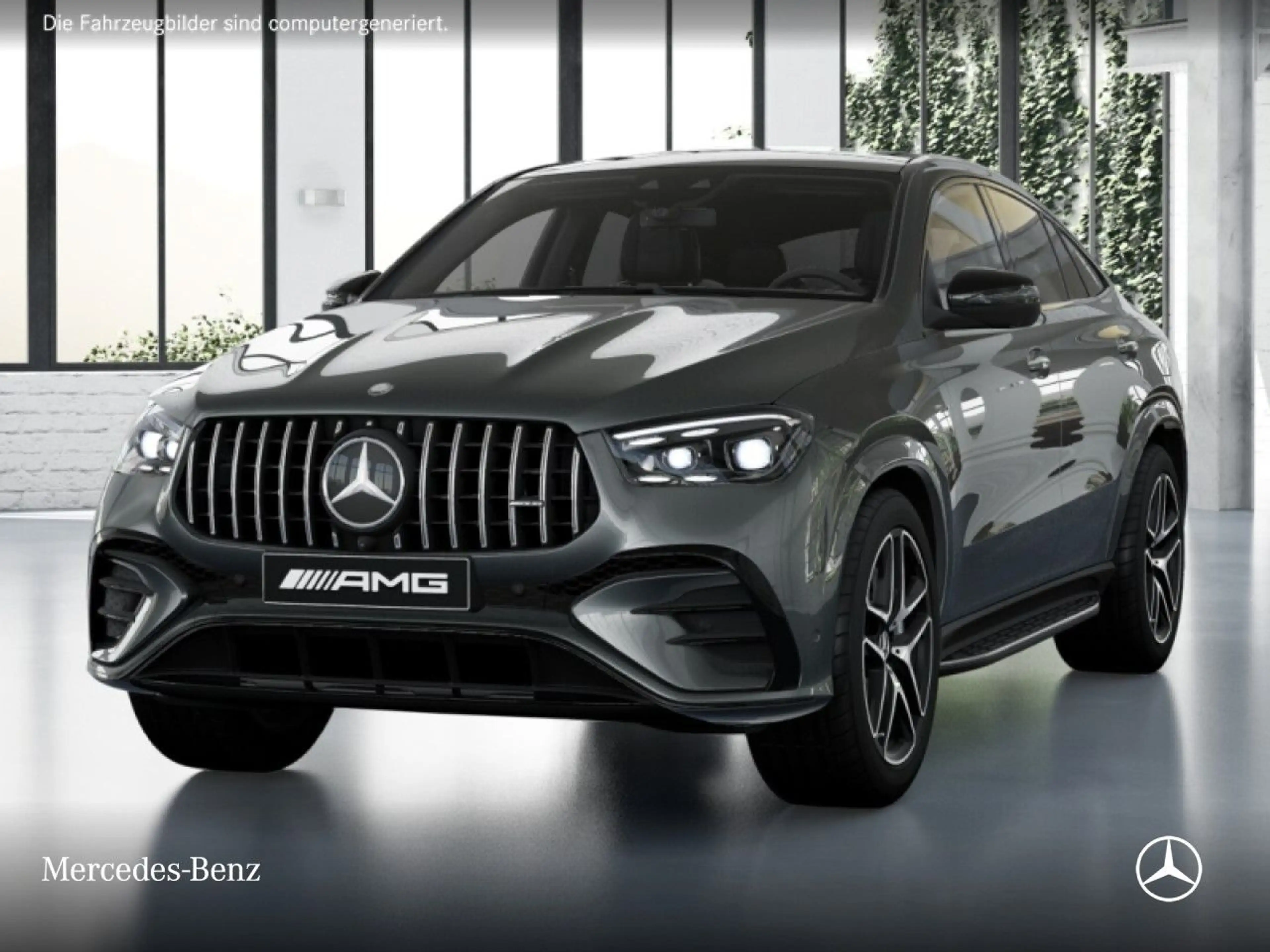 Mercedes-Benz GLE 53 AMG GLE 53 HYBRID Coupé 4M NIGHT+PANO+360+AHK+21"+HUD — photo 2