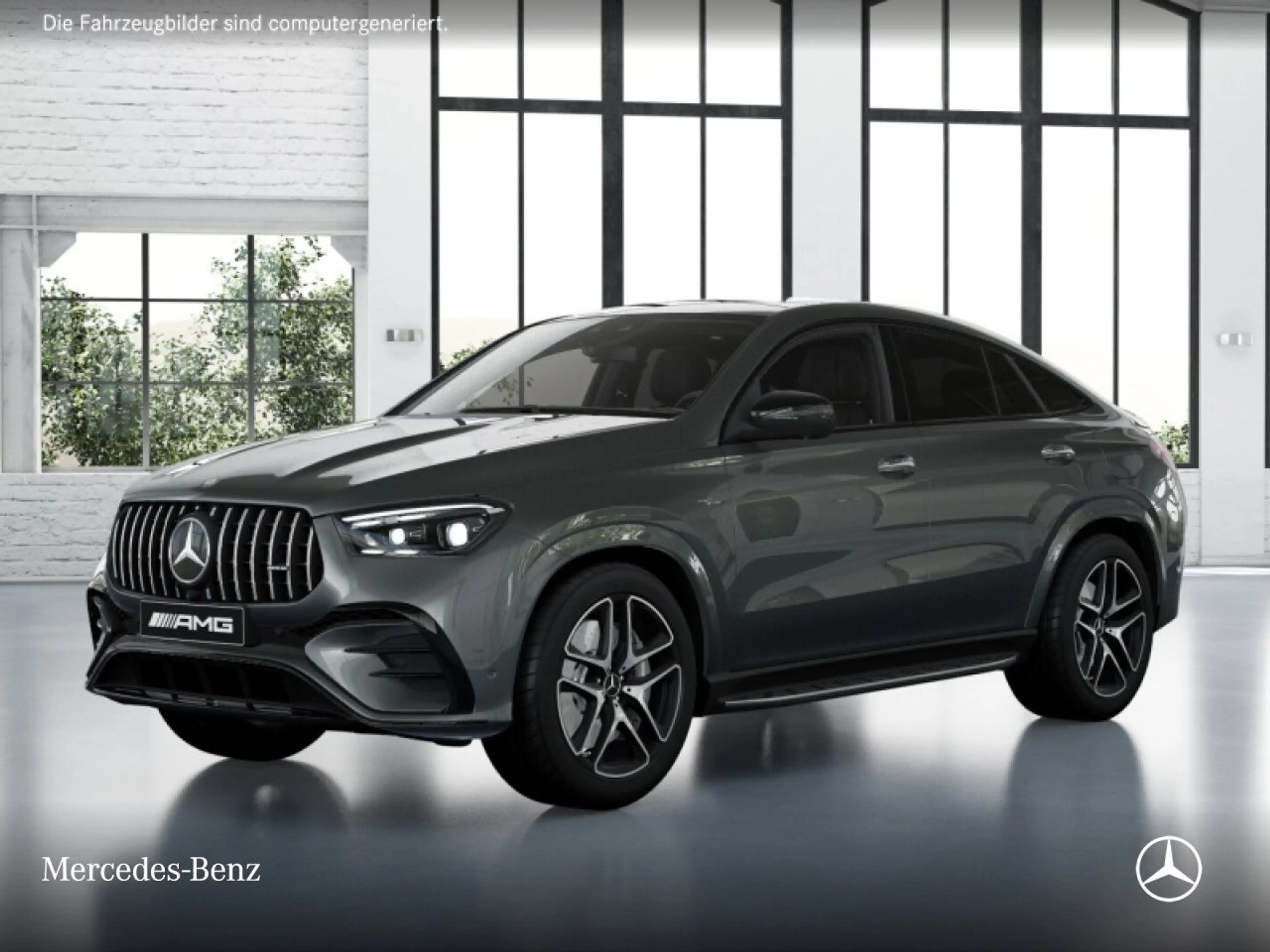 Mercedes-Benz GLE 53 AMG GLE 53 HYBRID Coupé 4M NIGHT+PANO+360+AHK+21"+HUD — photo 13
