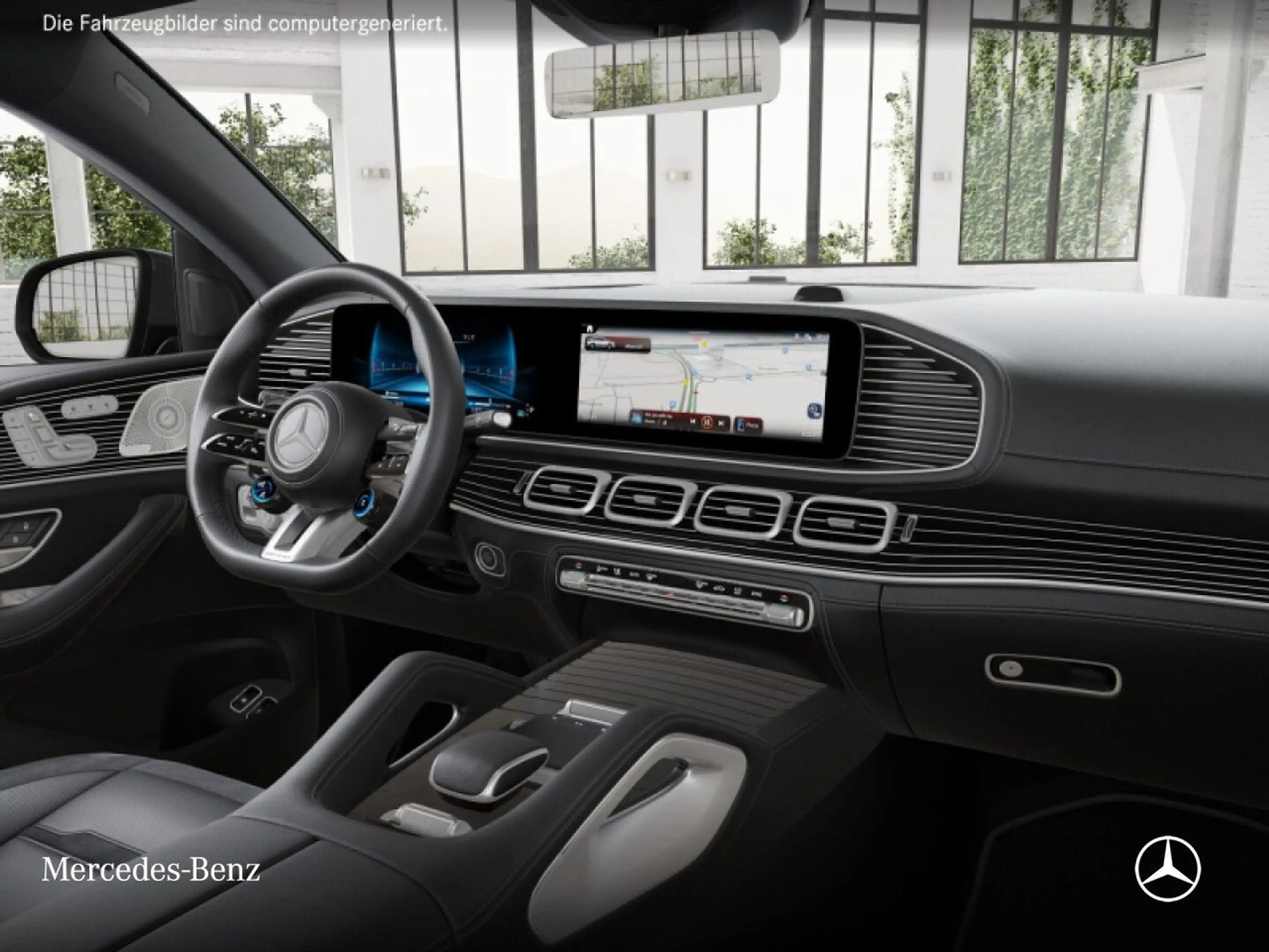 Mercedes-Benz GLE 53 AMG GLE 53 HYBRID Coupé 4M NIGHT+PANO+360+AHK+21"+HUD — photo 10
