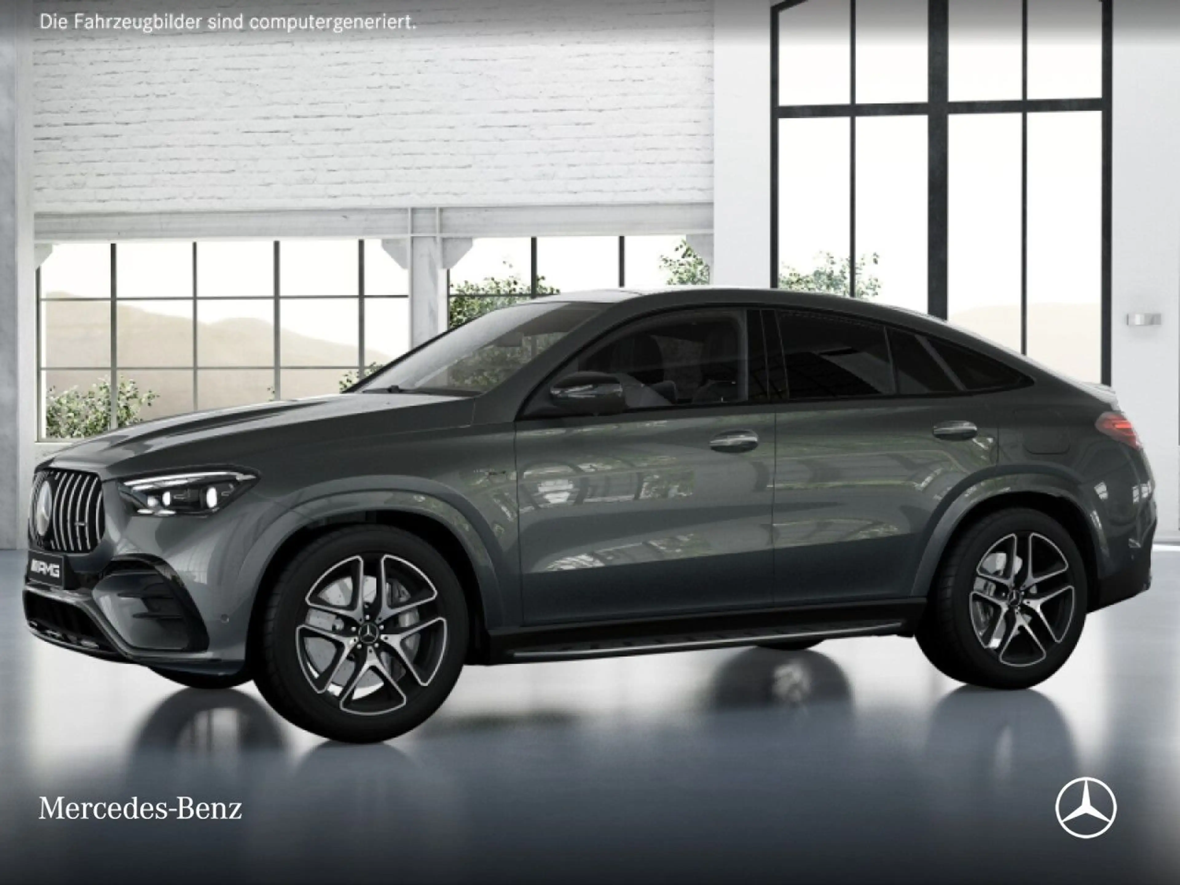 Mercedes-Benz GLE 53 AMG GLE 53 HYBRID Coupé 4M NIGHT+PANO+360+AHK+21"+HUD — photo 3