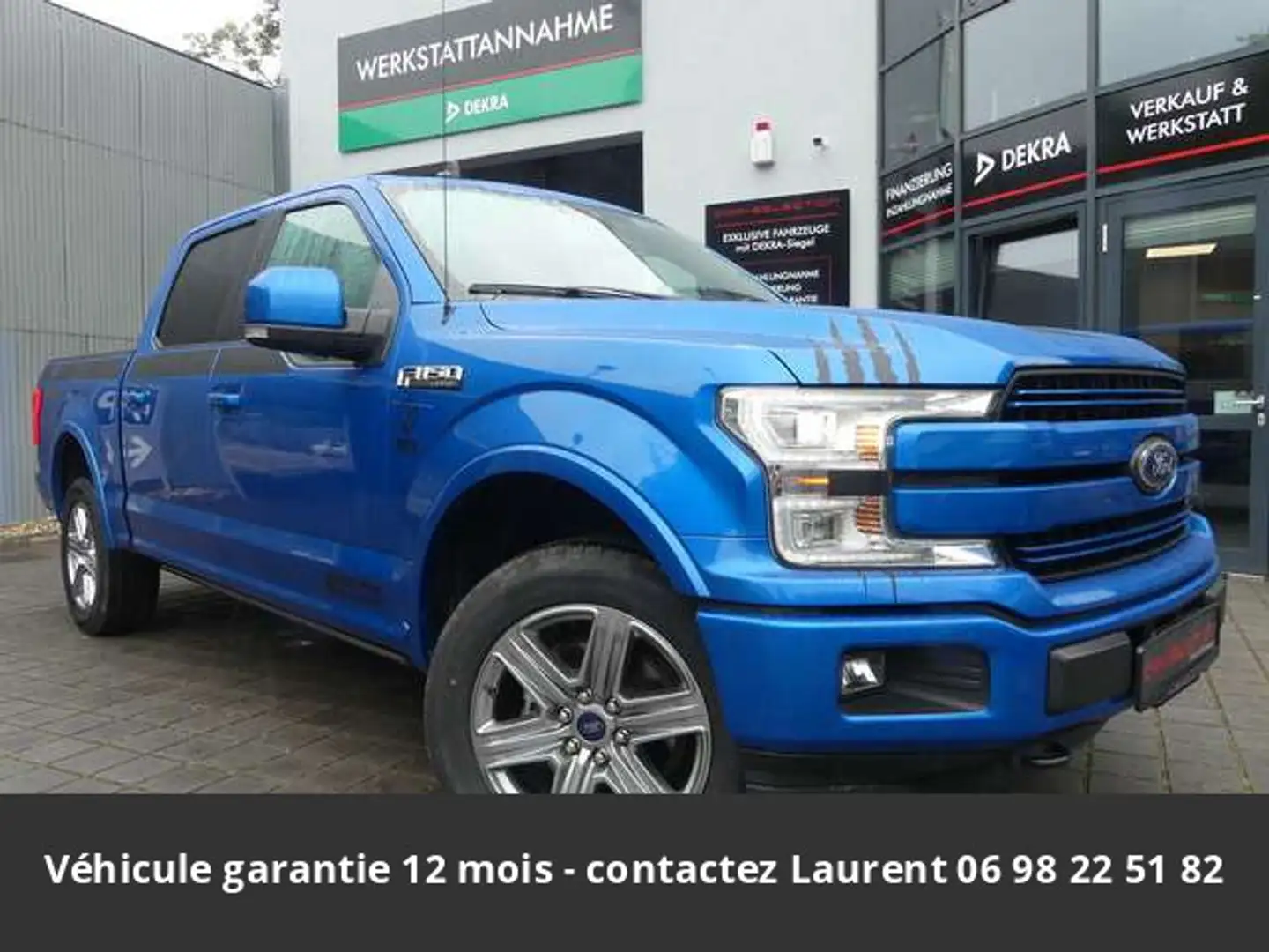 Ford Lariat Ethanol 5.0L SuperCrew 4x4 Tout compris hors homologation 4500e Синий - 1