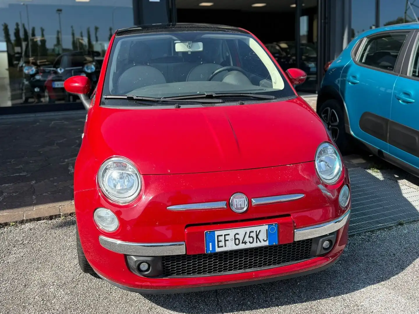 Fiat 500 500 III 1.2 Lounge 69cv Rouge - 1