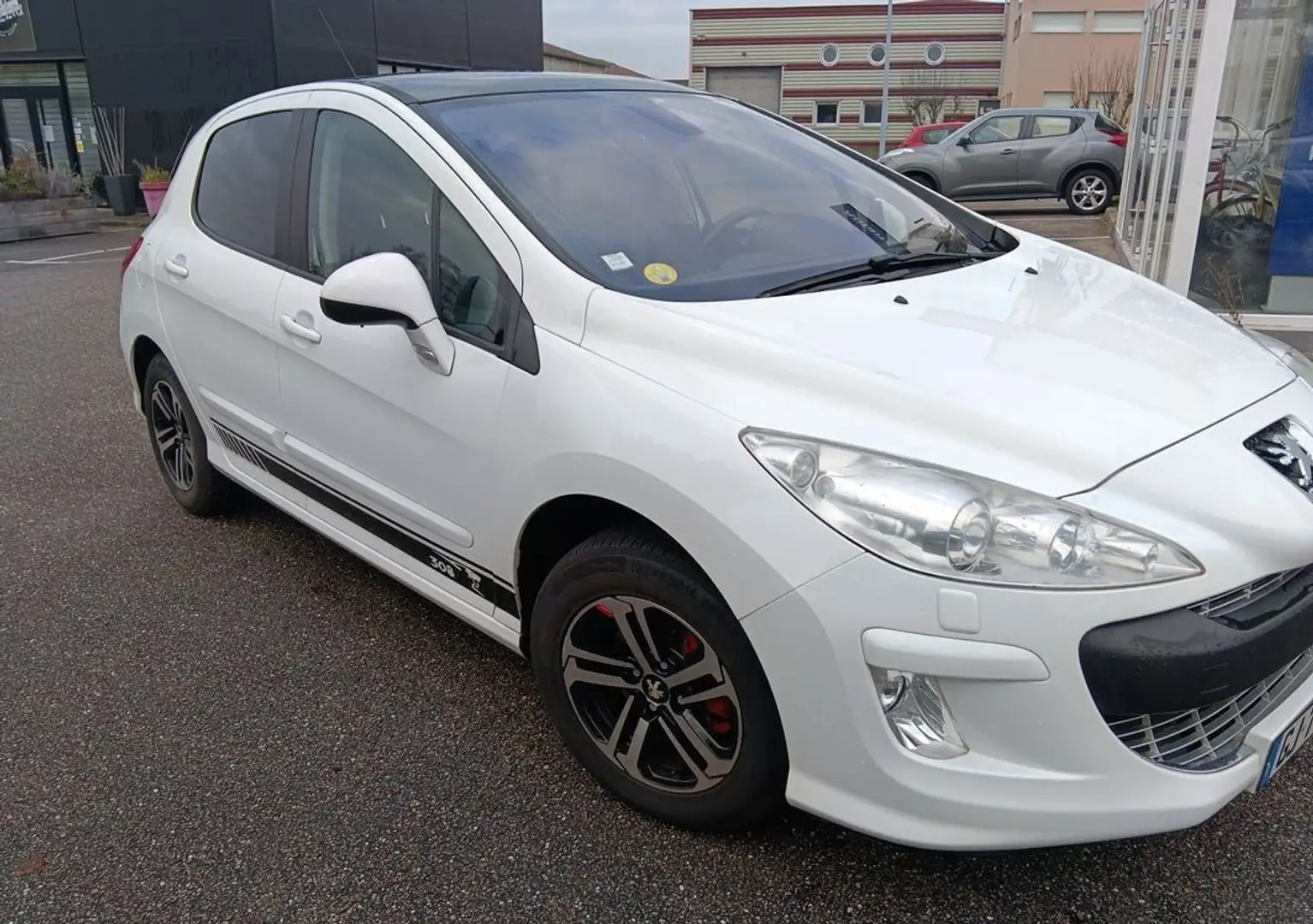 Peugeot 208 Belle 308 1.6 vti 155ch 2009 pack parfait etat moteur refait a neuf reprise Weiß - 2