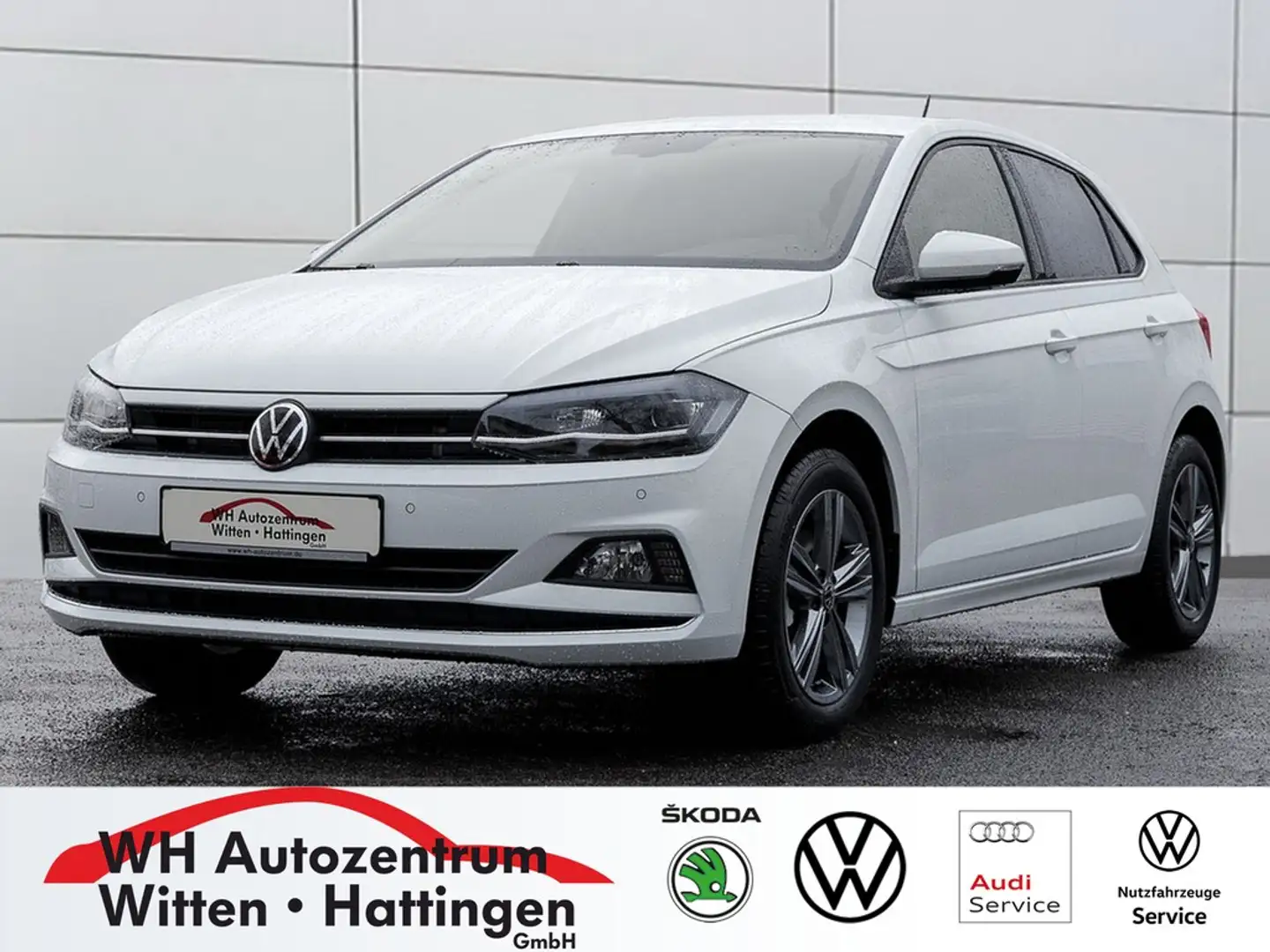 Volkswagen Polo 1.0 TSI Highline LED NAVI PDC ACC CLIMATRONIC S... Blanc - 1