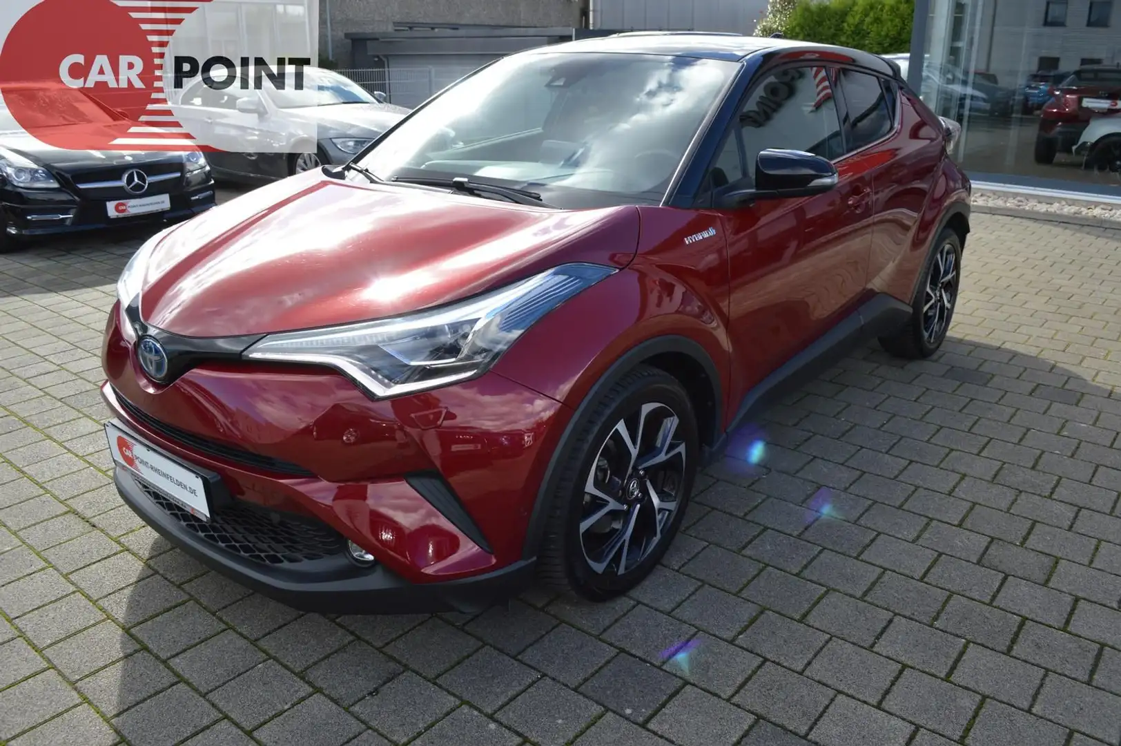 Toyota C-HR Hyb. *AHK*ACC*Kam*BT-Media*LenkHZ*KeylessGo Rouge - 2