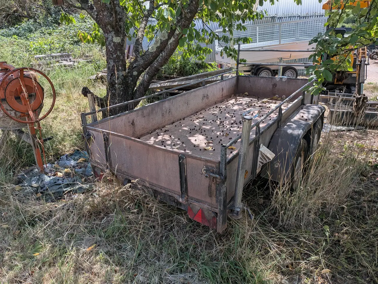 Trailer-Anhänger Modell F 3020 als offener Kasten (Tandemachser), foto 6