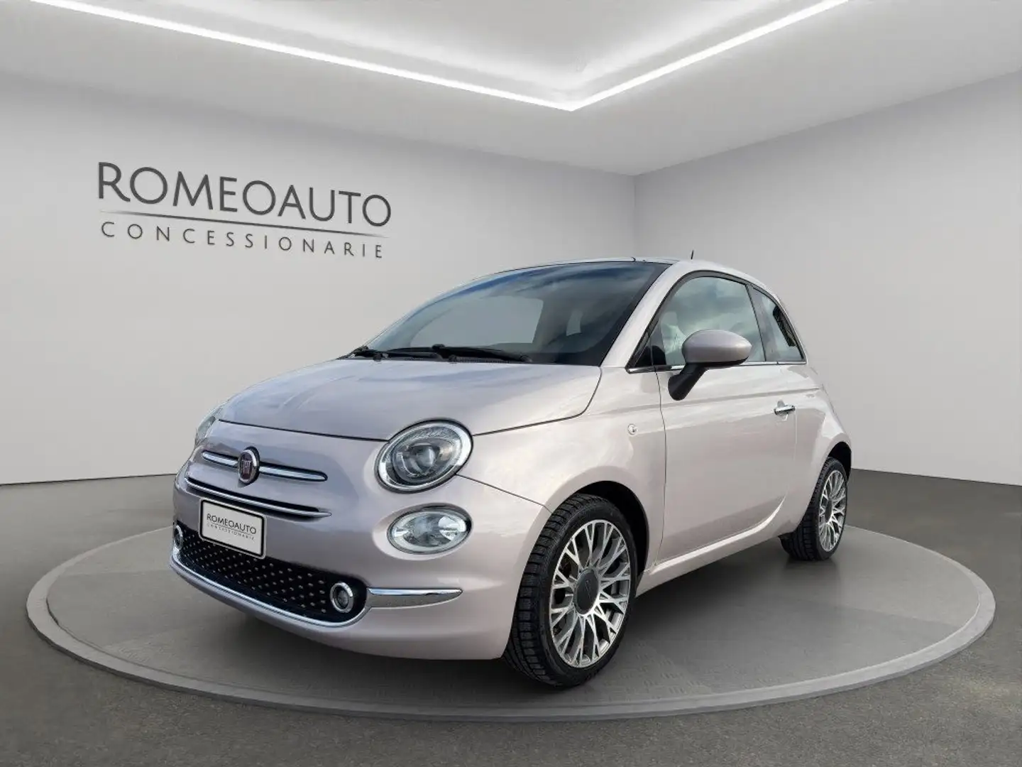 Fiat 500 1.0 Hybrid Dolcevita 70 cv Grigio - 1