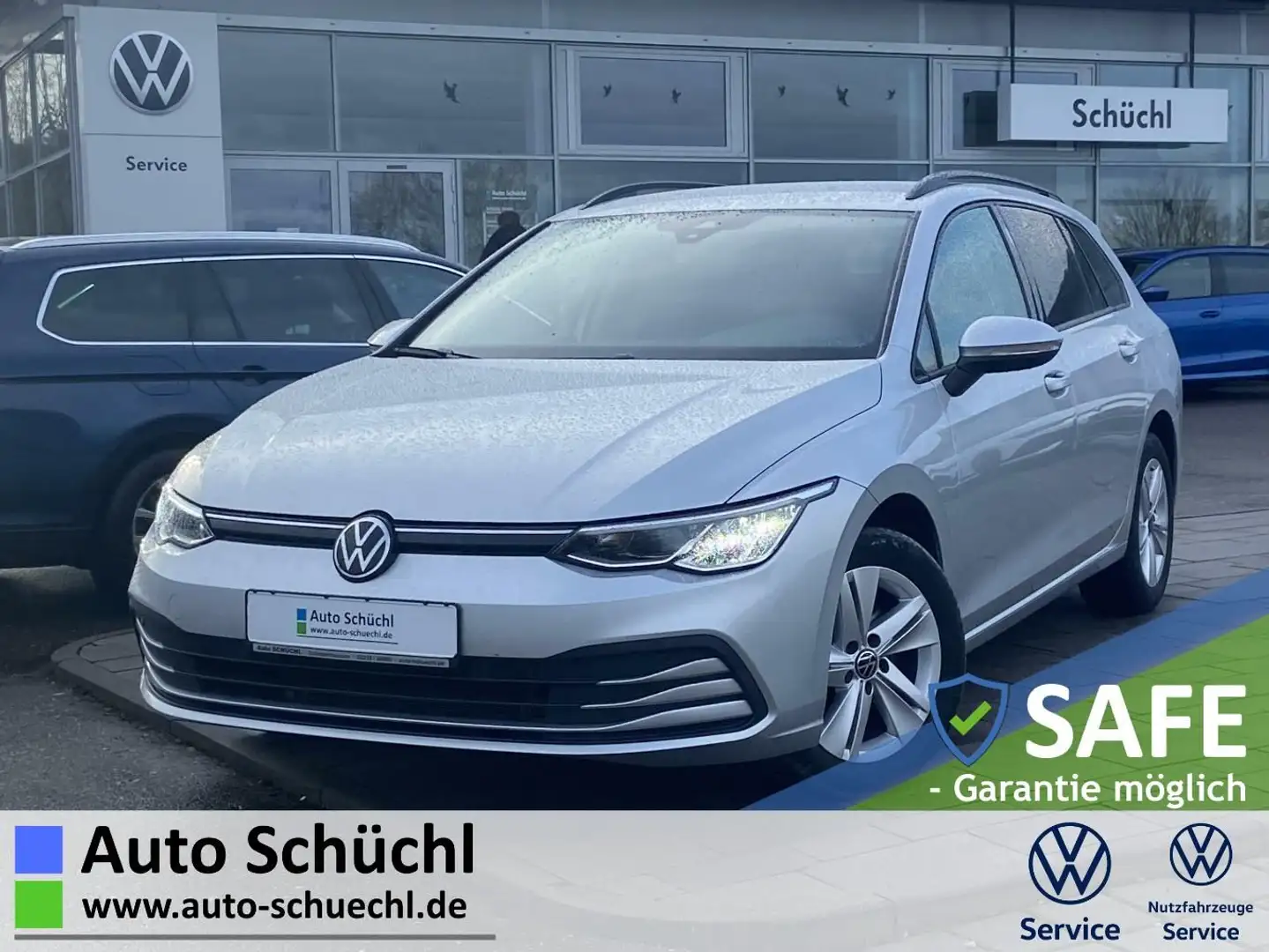 Volkswagen Golf Variant 2.0 TDI DSG Life AHK+APP-CONNECT+AC Silber - 1