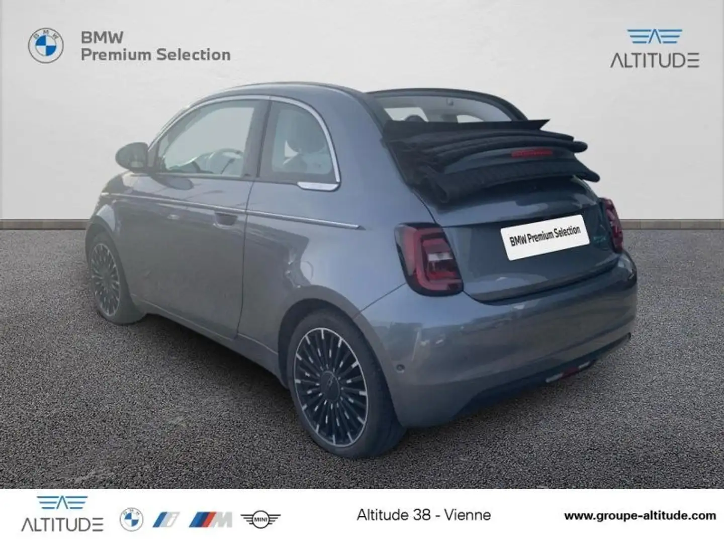 Fiat 500C e 118ch La Prima Gris - 2