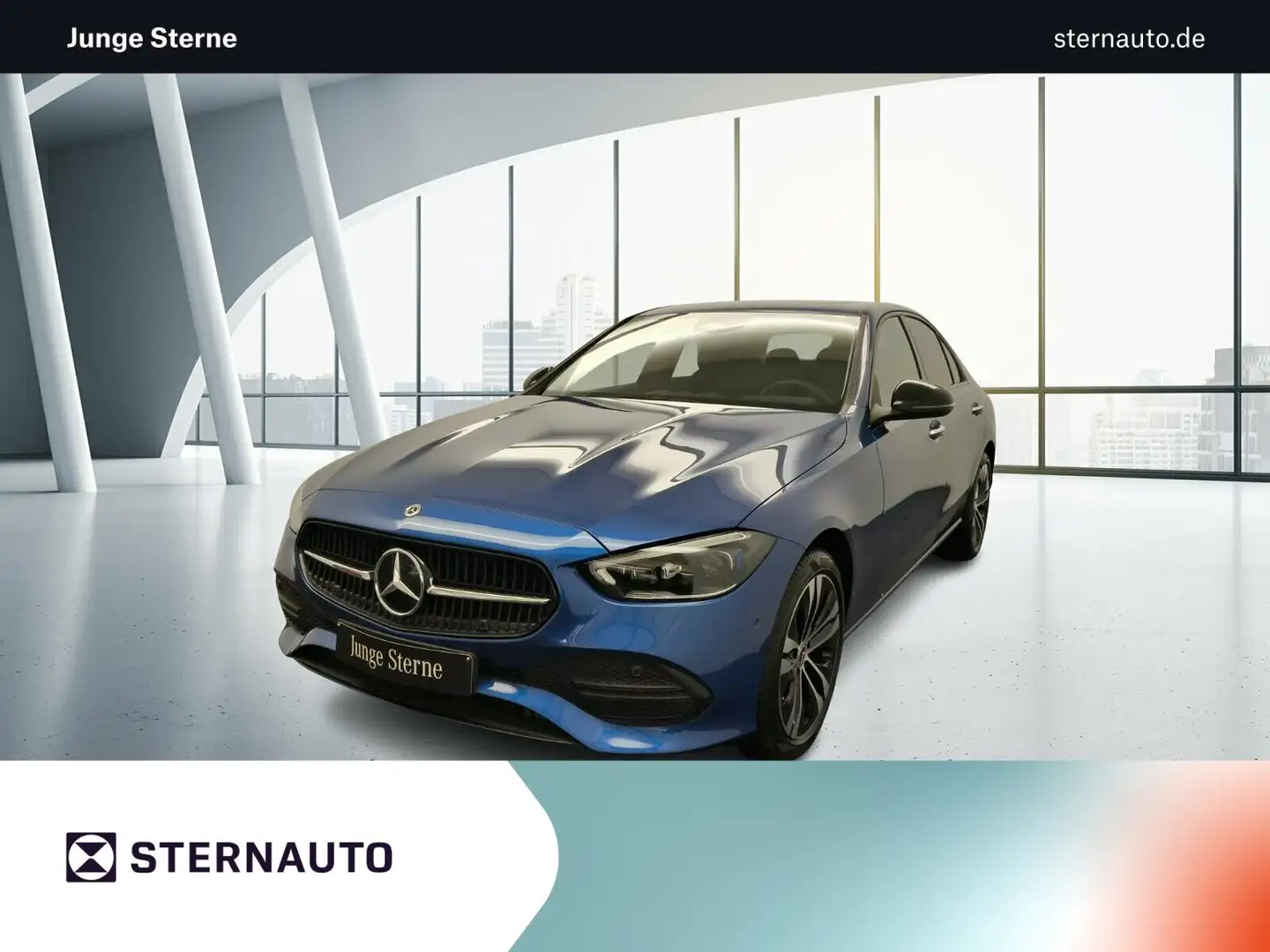 Mercedes-Benz C 220 C 220 d Avantgarde F in FIN DigitalLight Night Blau - 1