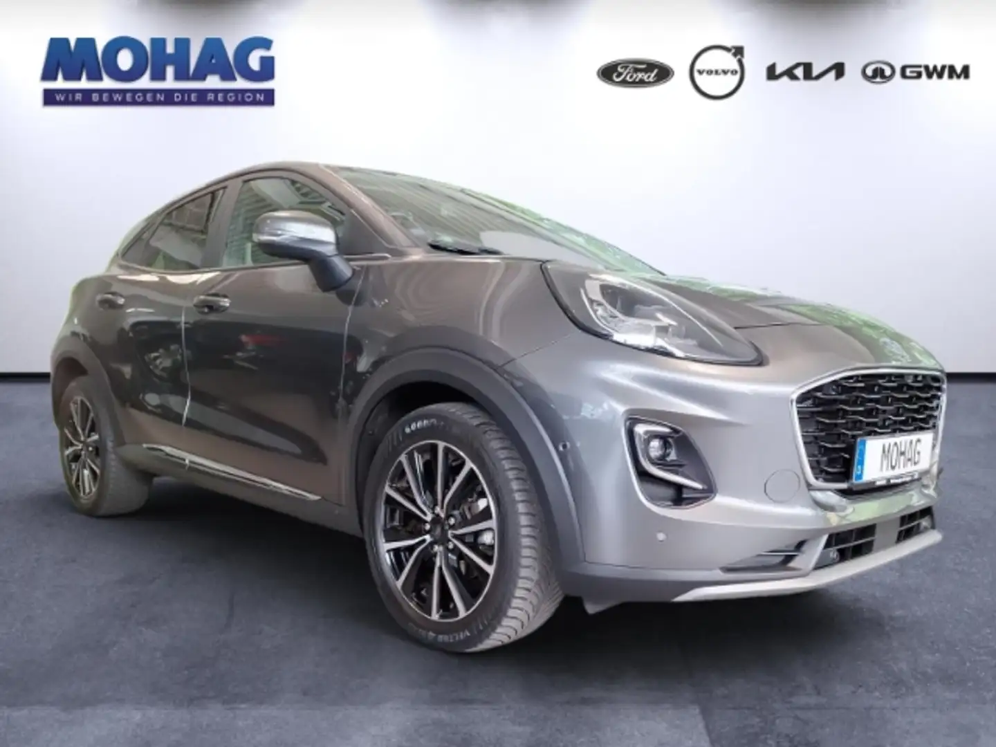 Ford Puma 1.0 MHEV Titanium AUTOMATIK  GJR Kamera Klimaautom Grau - 2