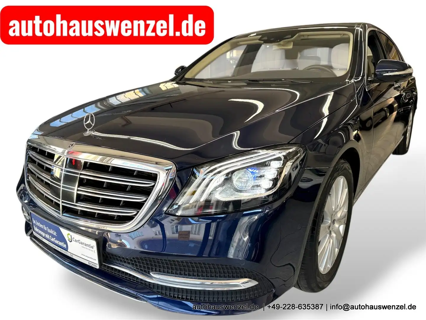 Mercedes-Benz S 560 4Matic Lang PANORAMA SITZKLIMA BURMESTER EXCLUSIV Blau - 1