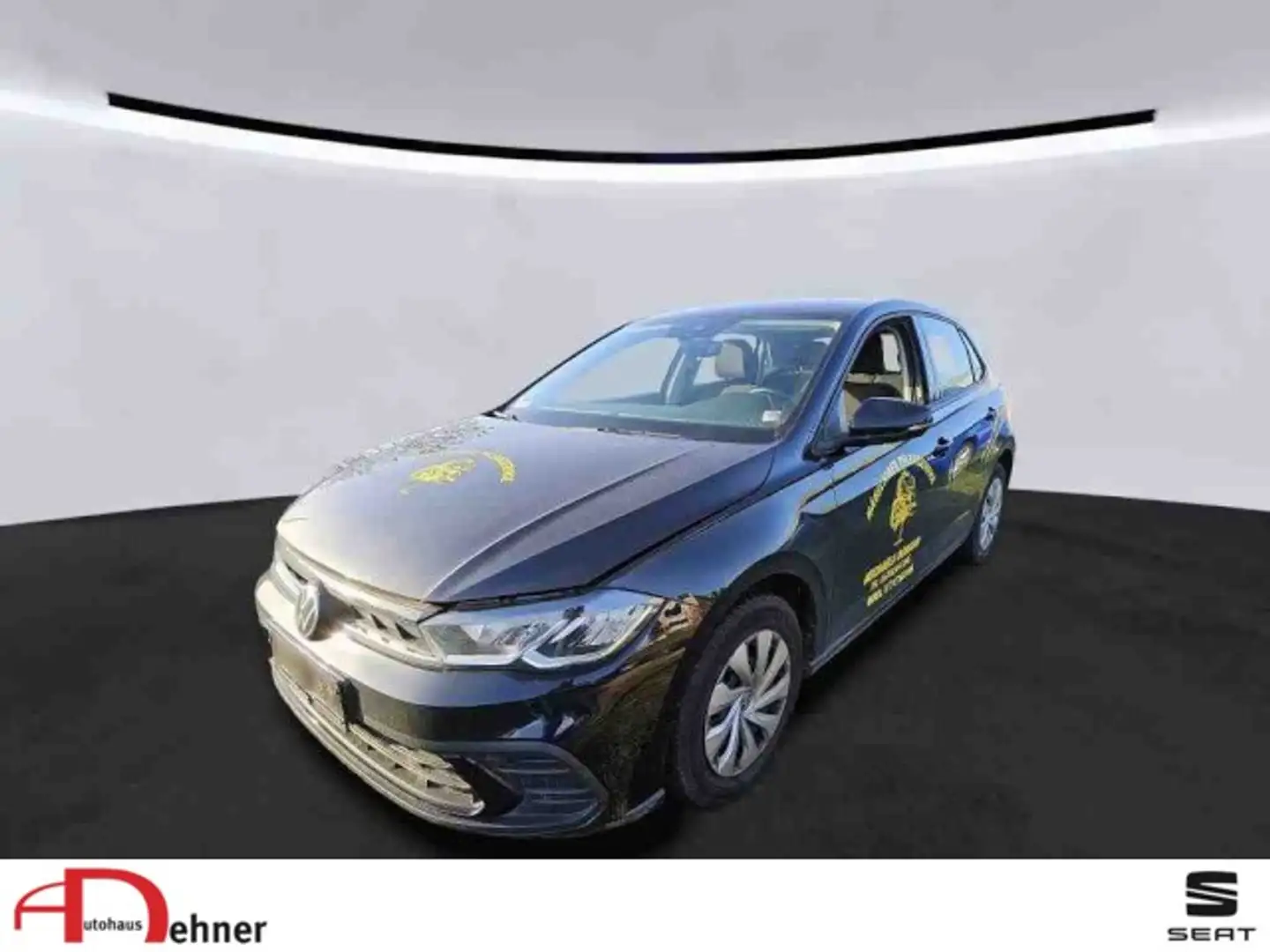 Volkswagen Polo VI 1.0 MPI SHZ+EINPARKHILFE+REGENSENSOR Klima Schwarz - 1