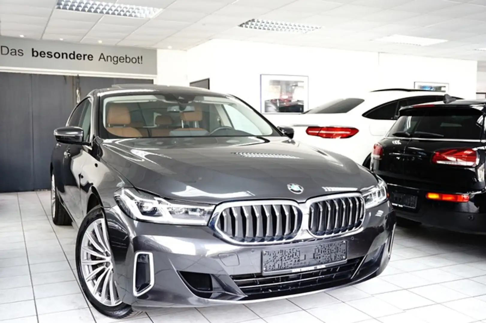 BMW 640 Gran Turismo i xdrive LUXURY LINE LEDER PANO Gris - 1