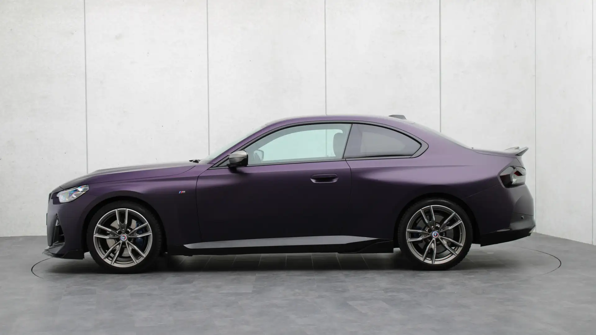 BMW 240 2-serie Coupé M240i xDrive | Head-up | Full PPF | Violett - 2