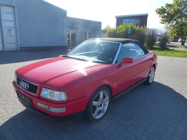 Audi 80 Cabriolet 2,3 E Benzin Automatik Klima AHK HU/AU NEU TÜV NEU Radio Cassette Leder Oldtimer 80 Cabrio Cabriolet