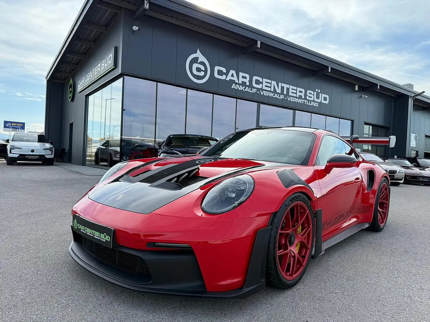 Porsche 911 Carrera Coupé GT3 RS WEISSACH Rouge - 1