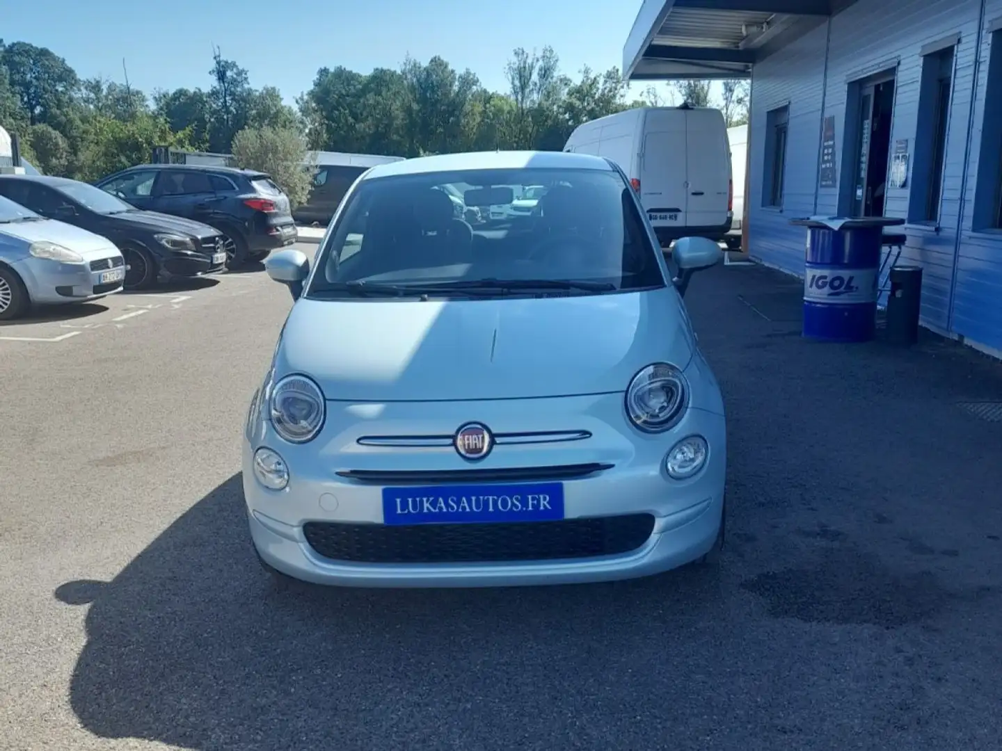 Fiat 500 MY23 1.0 70 ch Hybride BSG S/S Club Bleu - 2