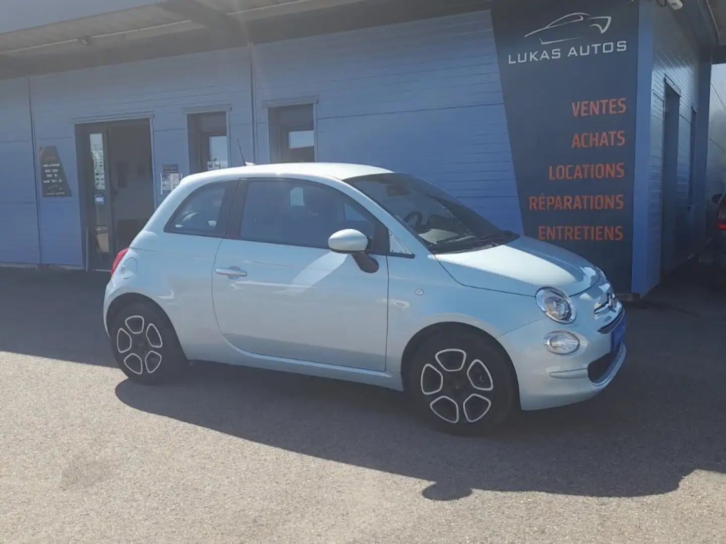 Fiat 500 MY23 1.0 70 ch Hybride BSG S/S Club Bleu - 1