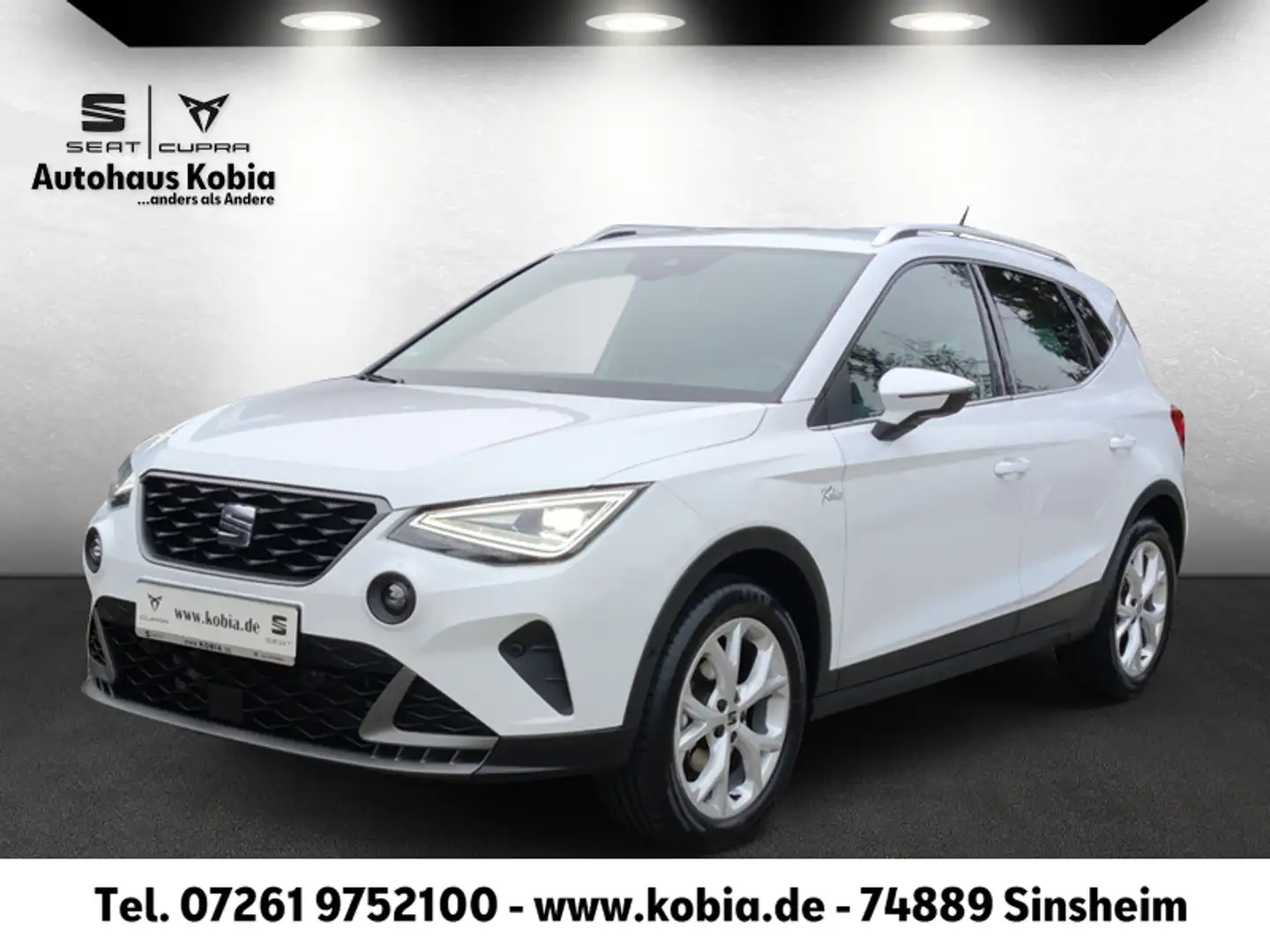 SEAT Arona Arona FR 1.0 TSI 110PS 7-Gang DSG Blanc - 1