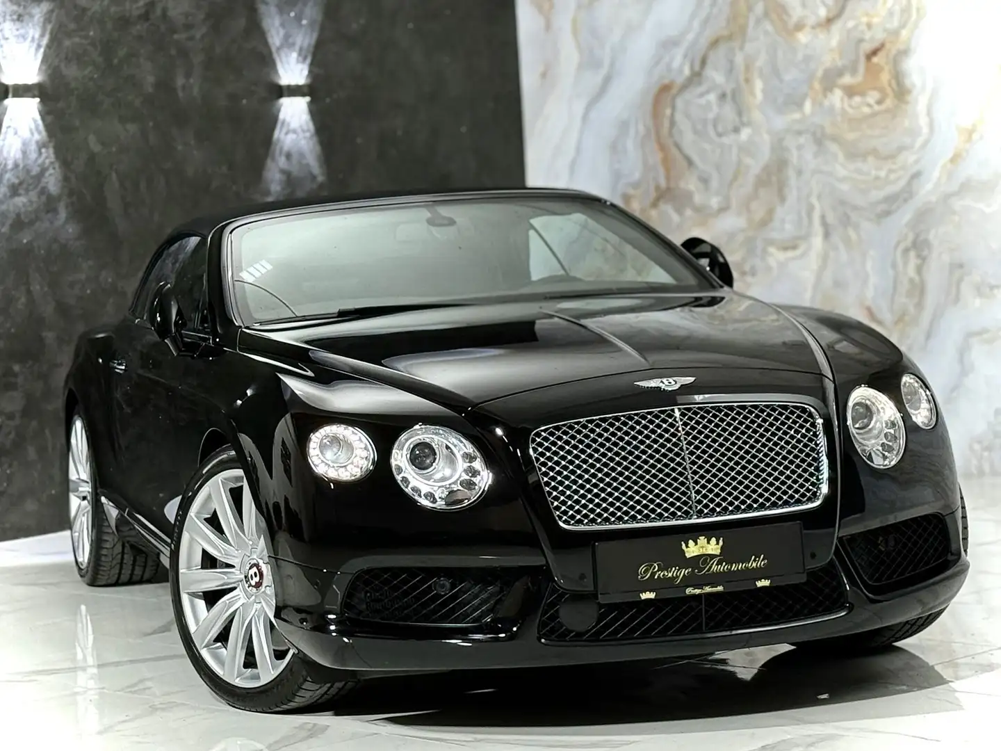 Bentley Continental GTC Cabrio V8 507PS *MULLINER-HANDGEFERTIGT* Czarny - 2