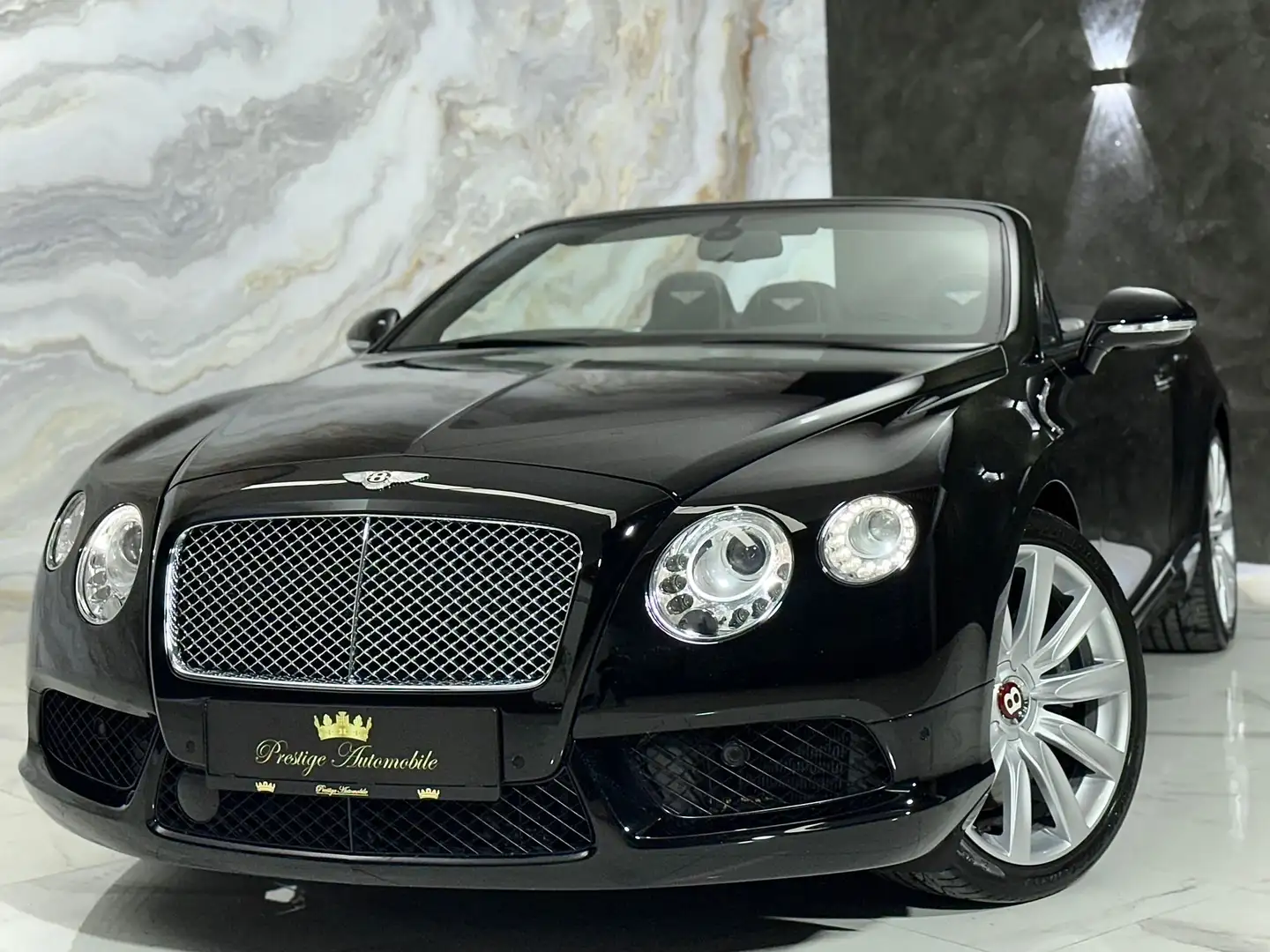 Bentley Continental GTC Cabrio V8 507PS *MULLINER-HANDGEFERTIGT* Czarny - 1