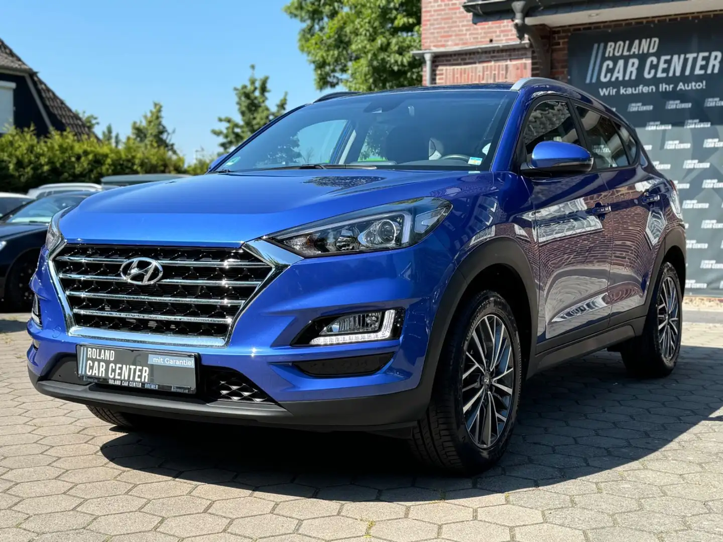 Hyundai TUCSON Advantage Sitzheiz. Scheckheft Kamera Blauw - 1