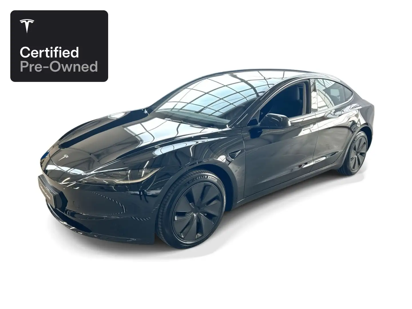 Tesla Model 3 Rear-Wheel Drive “Certified Pre-Owned” Noir - 1