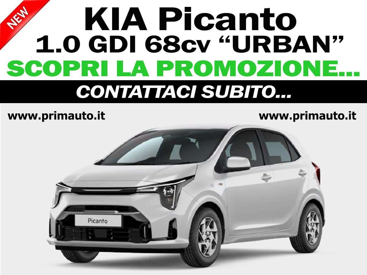 Kia Picanto 1.0 GDI 68cv "URBAN" - PROMO! - (#0426)