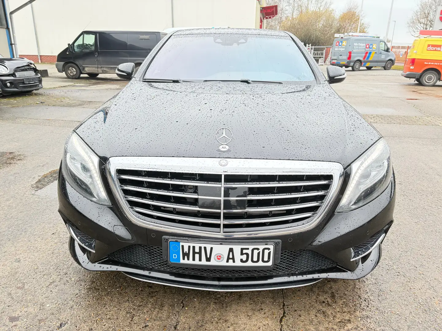 Mercedes-Benz S 500 S 500 LANG*Chauffeur-Paket*VOLL*Sh Lückenlos MB Negro - 2