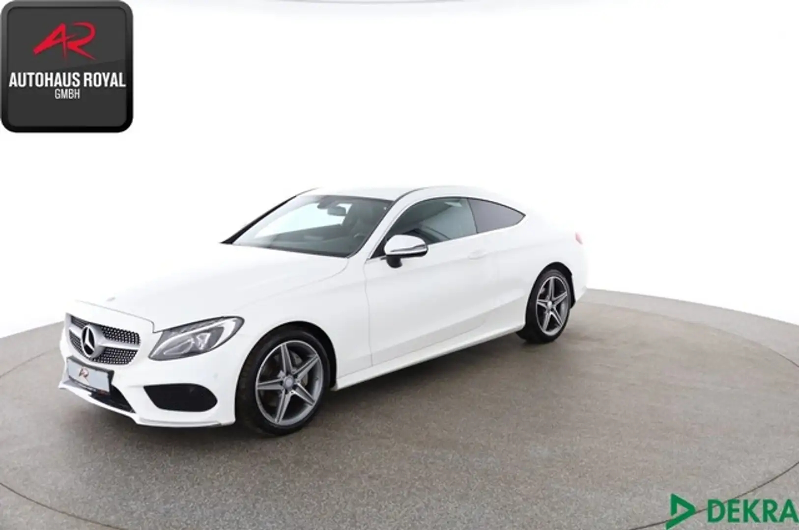 Mercedes-Benz C 200 Coupe 3x AMG PARKLENKASSIST,SCHECKHEFT,LED Білий - 1