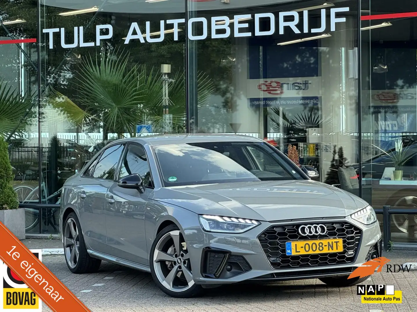 Audi A4 Limousine 40 TFSI S Line edition Competition 2021 Grijs - 1