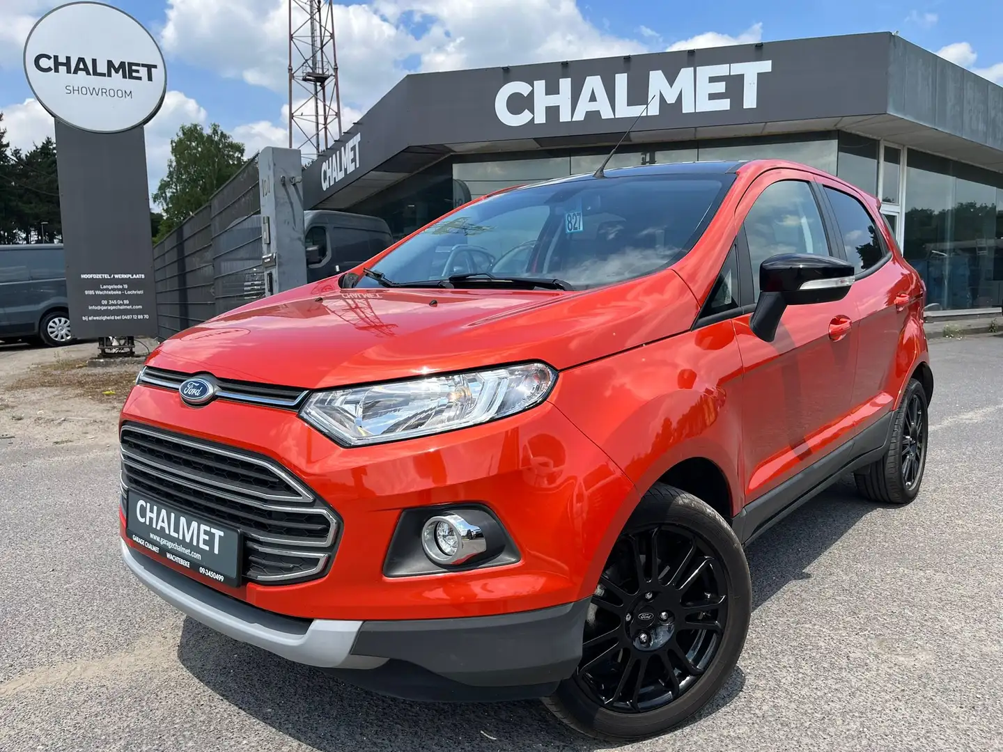 Ford EcoSport 1.0 EcoBoost 4x2 Titanium / GARANTIE Naranja - 1