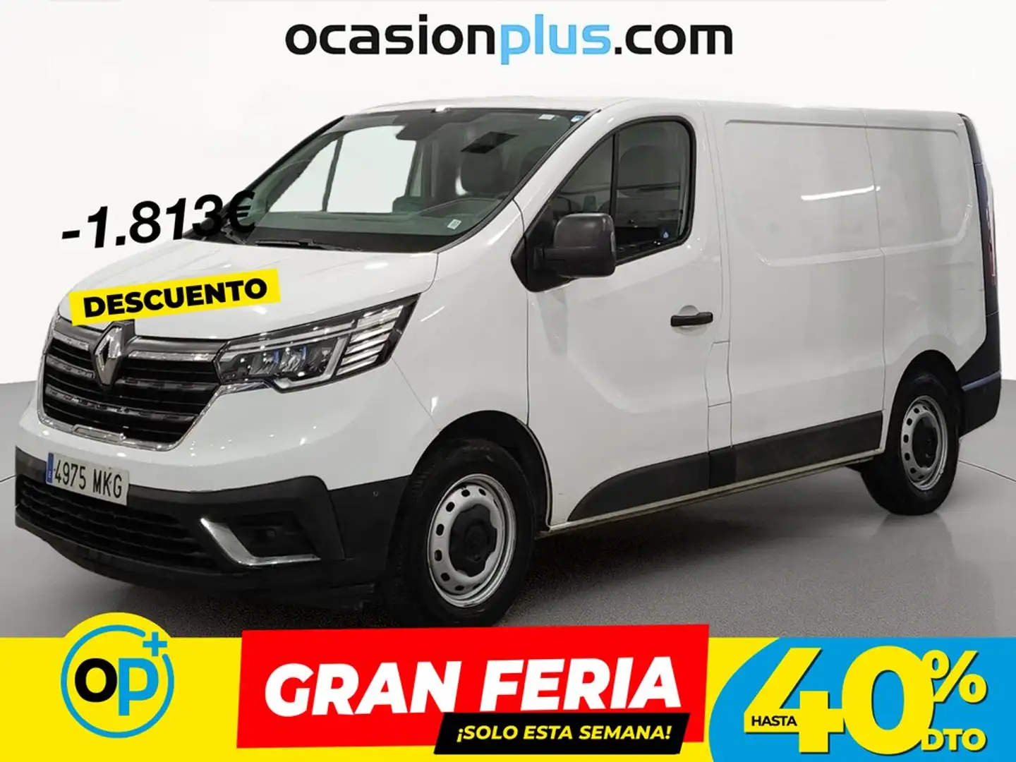 Renault Trafic Furgón L1H1 BluedCi 96kW Blanco - 1