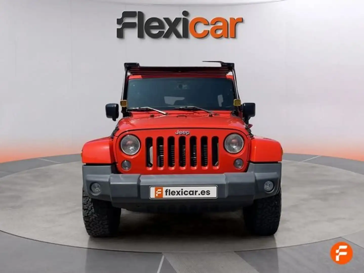 Jeep Wrangler 2.8+CRD+Sahara+Auto Naranja - 2