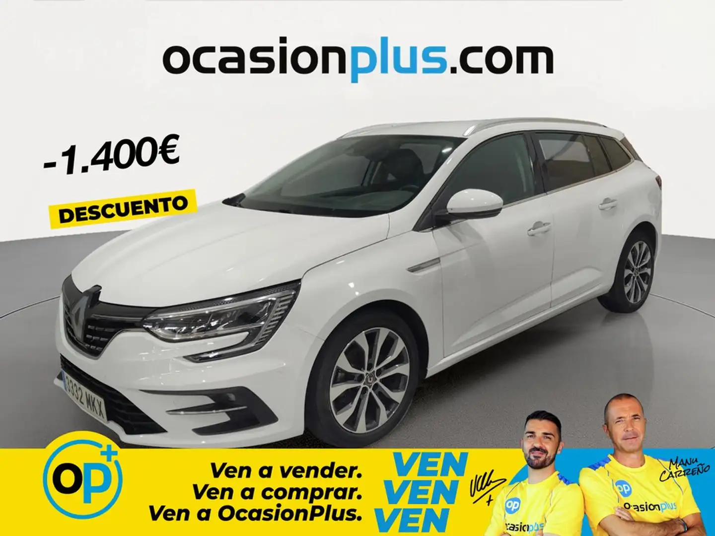 Renault Megane S.T. 1.3 TCe GPF Techno EDC 103kW Blanco - 1