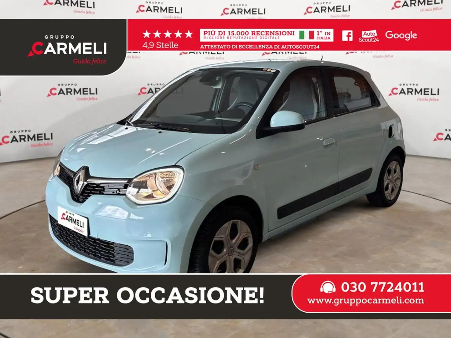 Renault Twingo Zen 22kWh Blu/Azzurro - 1