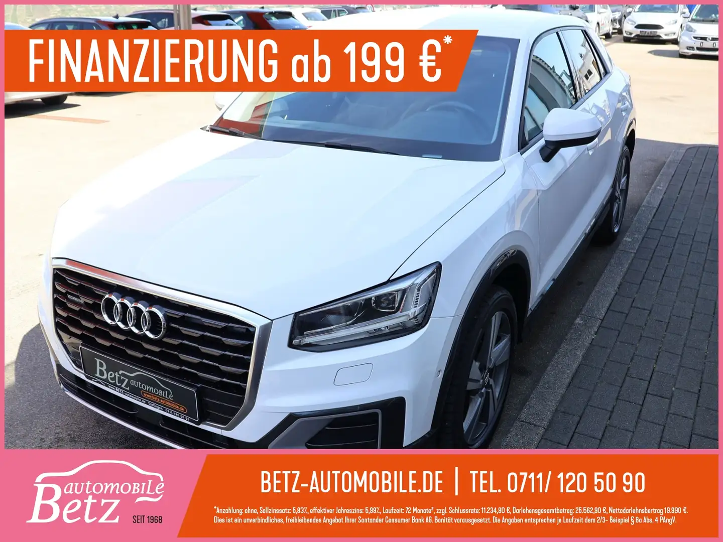 Audi Q2 quattro sport Virtual SHZ PDC LED Blanc - 1