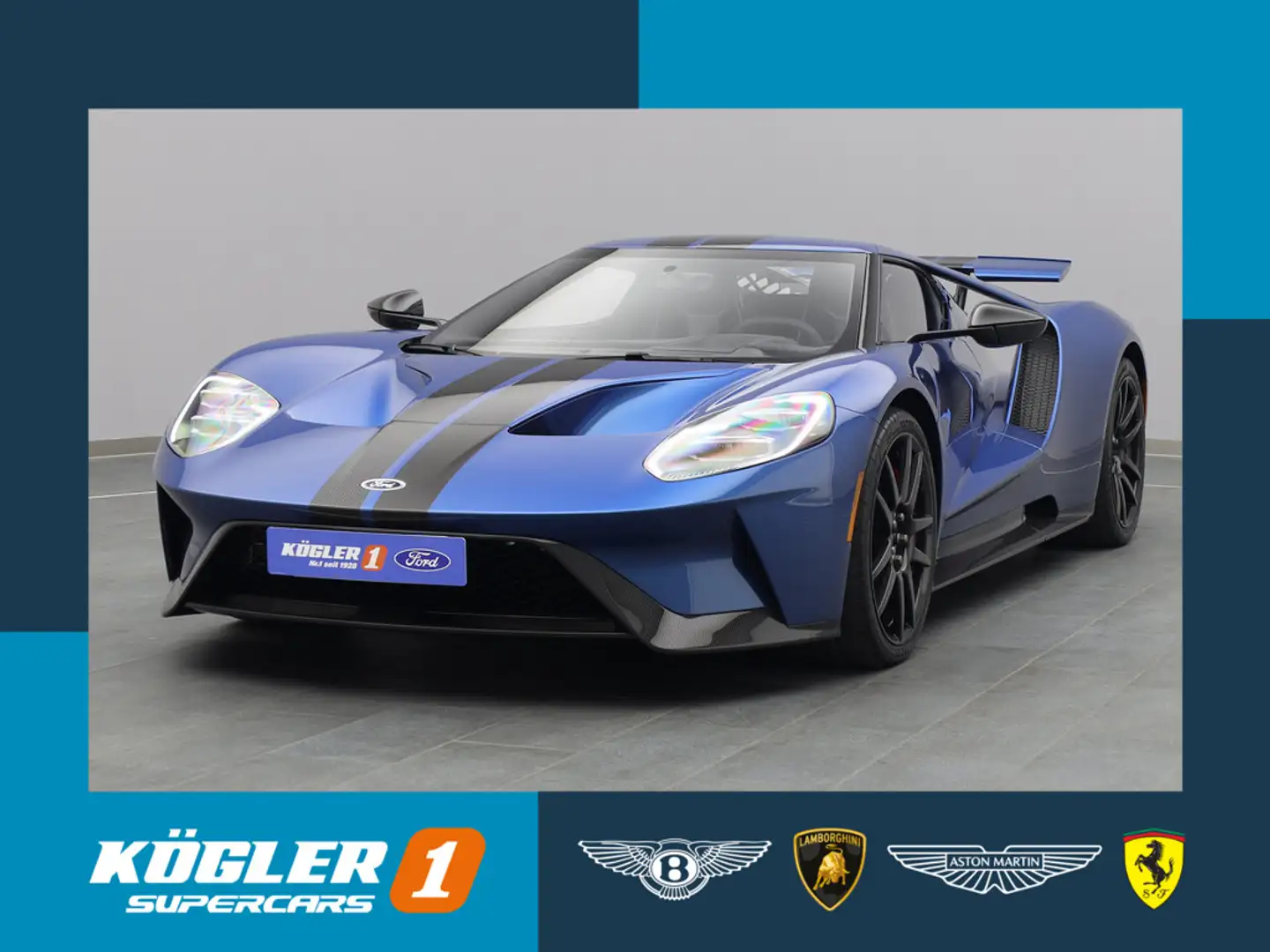 Ford GT Carbon Series/Deutsches Auto Blau - 1