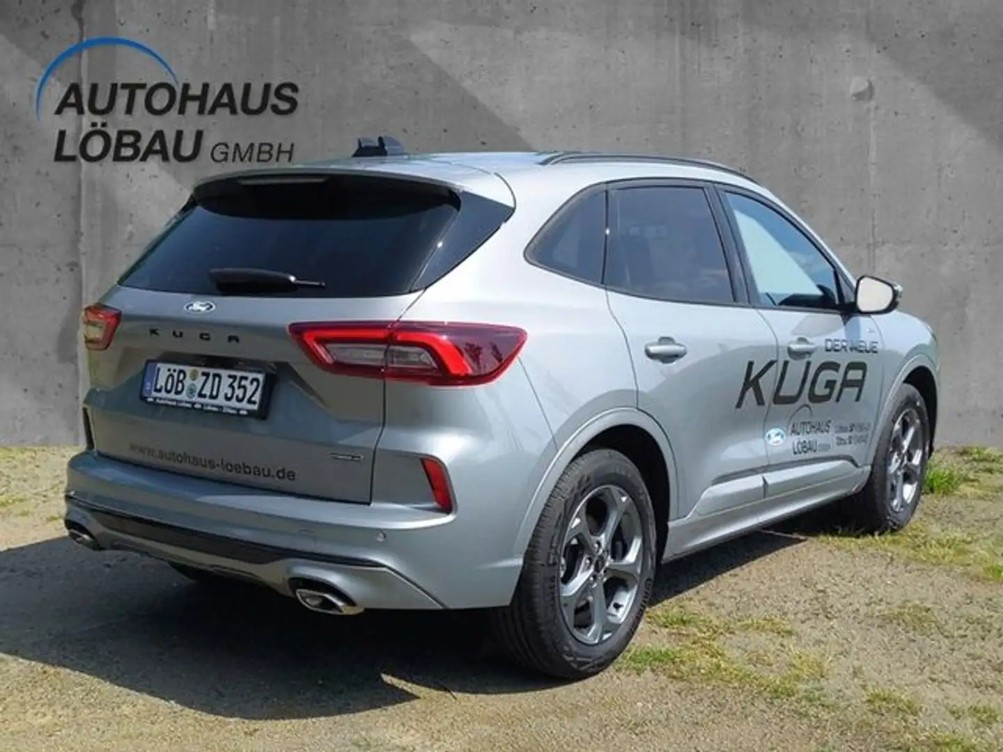Ford Kuga 2.5 Duratec FHEV ST-LINE Allrad Sportpaket HUD Nav Zilver - 2
