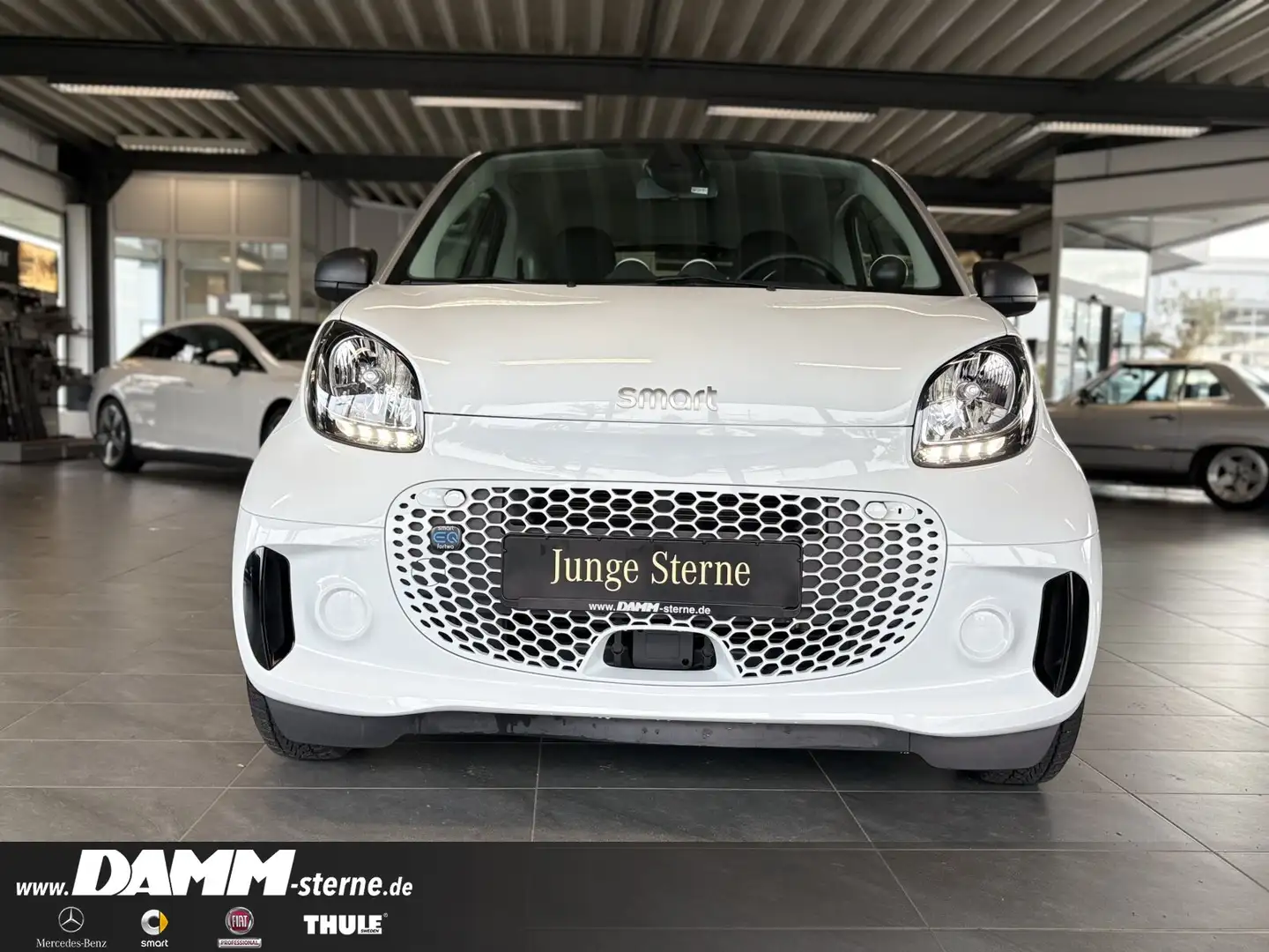 smart forTwo EQ fortwo Advanced-Plus/Klima/EPH/LMR 15"/SHZ Blanc - 2