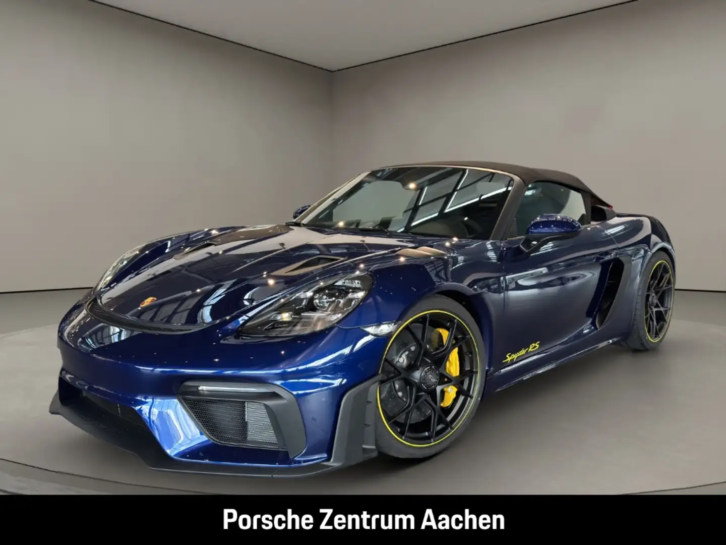 Porsche 718 Spyder RS BOSE PCCB Liftsystem-VA Sportsitze Bleu - 1