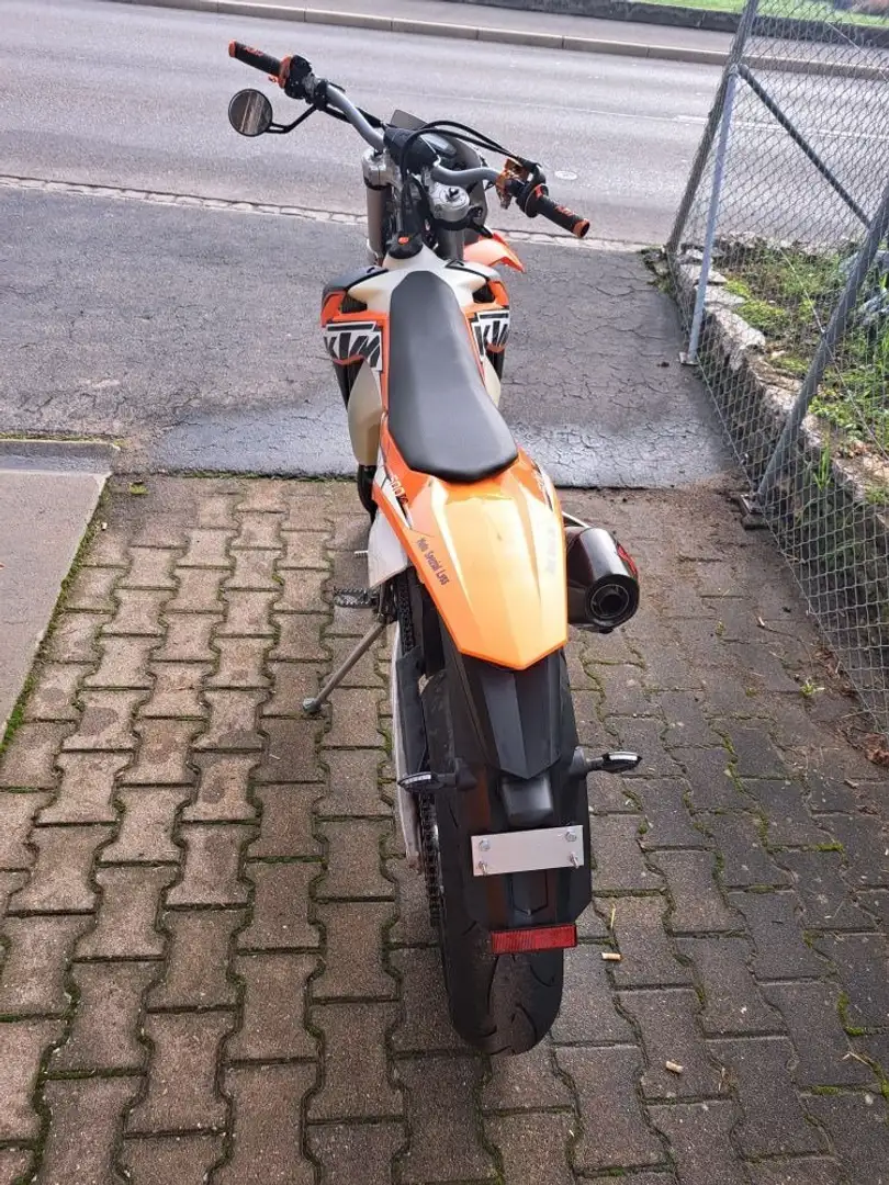 KTM 500 EXC Blanc - 2